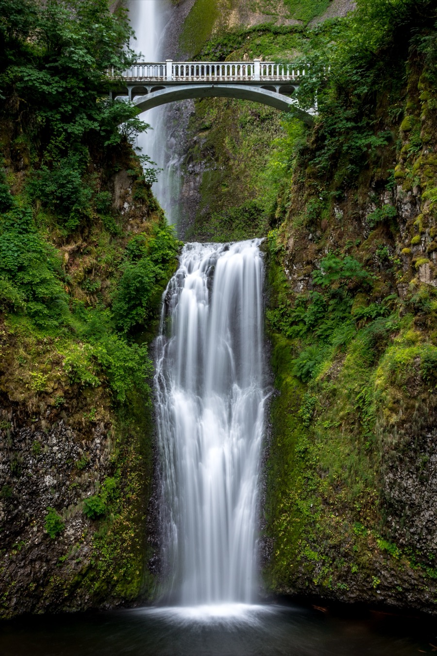Lower Multnomah Falls - Fine Art Landscape Photography by Tom Heywood