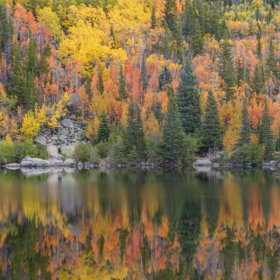 Bear Lake Reflection - Fine Art Landscape Photography by Tom Heywood