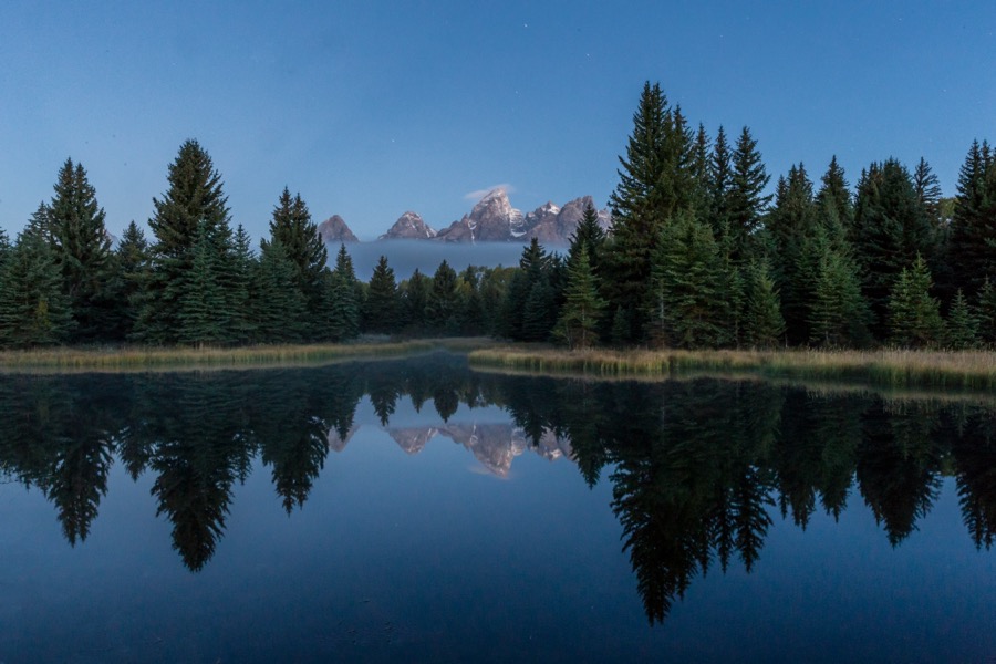 Schwabacker Landing Blue Hour - Fine Art Landscape Photography by Tom Heywood