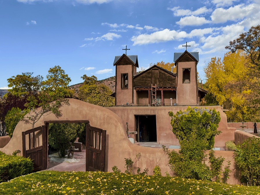 Christ of Esquiplas Chapel Grounds - Fine Art Landscape Photography by Tom Heywood