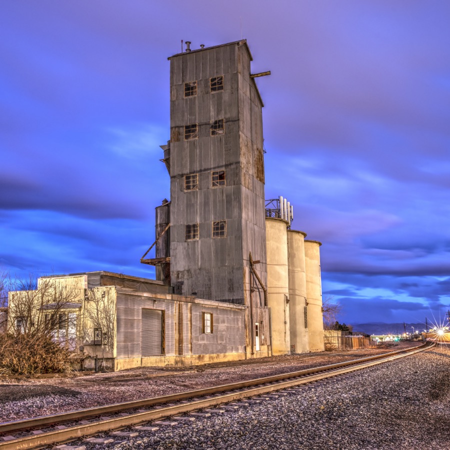 Grain Elevator - Fine Art Landscape Photography by Tom Heywood