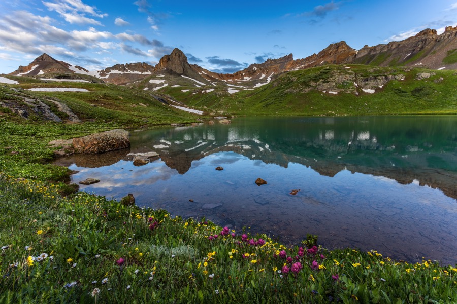 Ice Lake Reflection - Fine Art Landscape Photography by Tom Heywood
