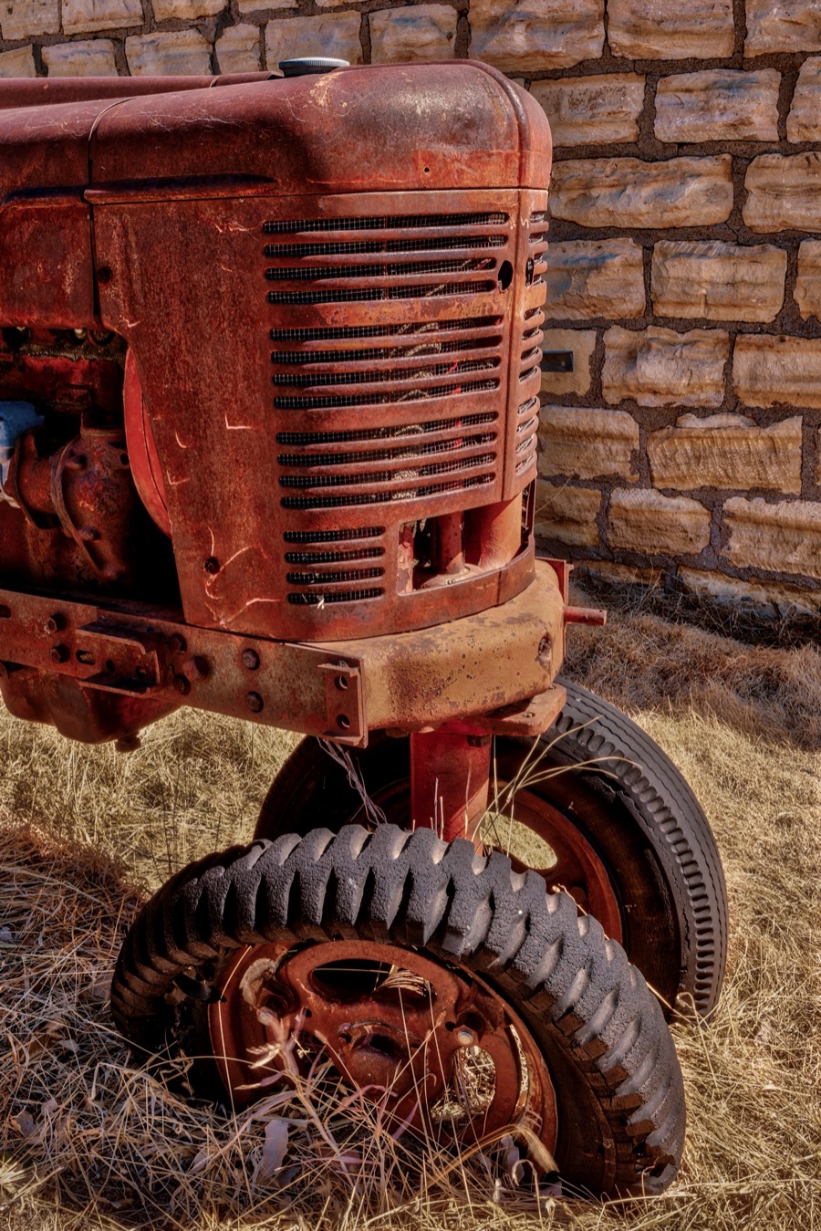 Farmall Tractor - Fine Art Landscape Photography by Tom Heywood