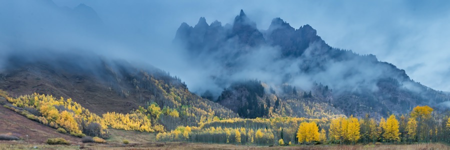 Mount Seivers Autumn - Fine Art Landscape Photography by Tom Heywood