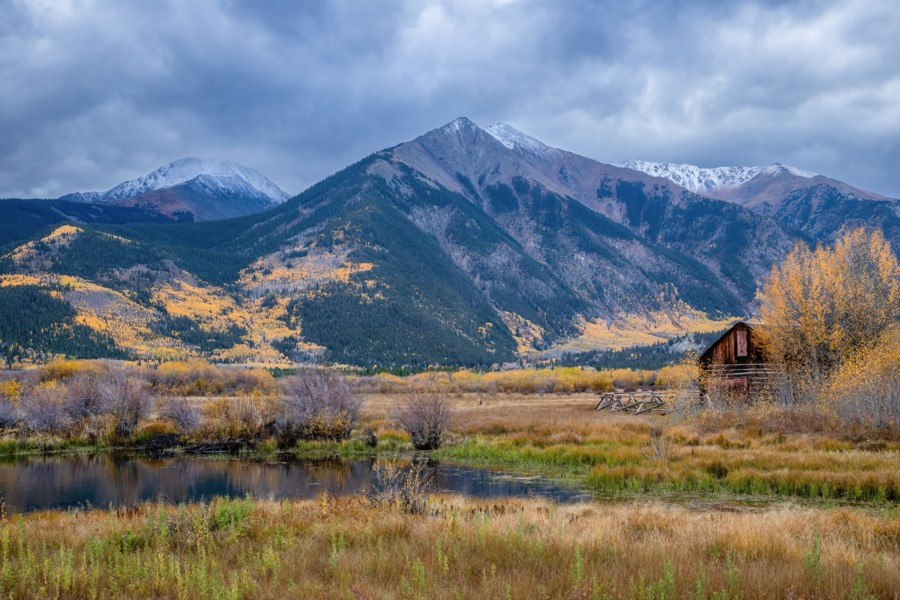 Twin Lakes Stormy - Fine Art Landscape Photography by Tom Heywood