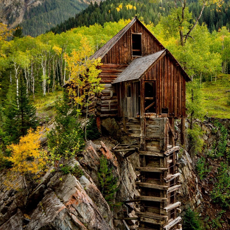 Crystal Mill on the Rock - Fine Art Landscape Photography by Tom Heywood