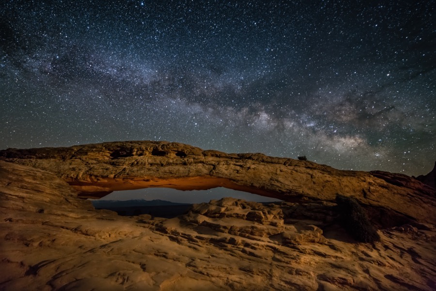 Mesa Arch Milky Way - Fine Art Landscape Photography by Tom Heywood