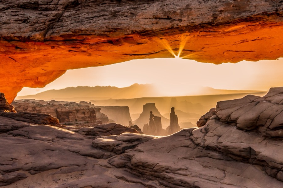 Mesa Arch Dreamy Sunrise - Fine Art Landscape Photography by Tom Heywood