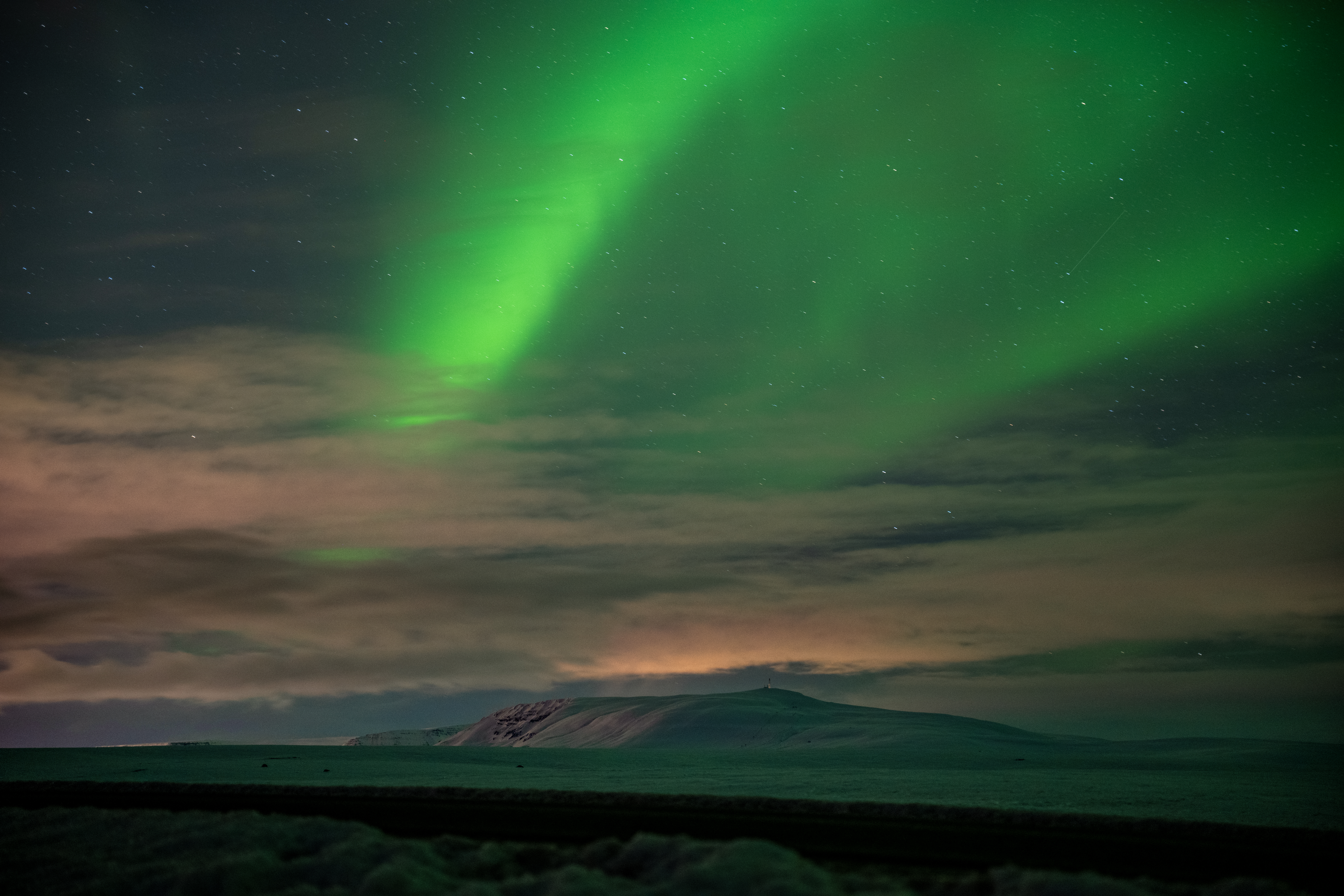Aurora Borealis Green