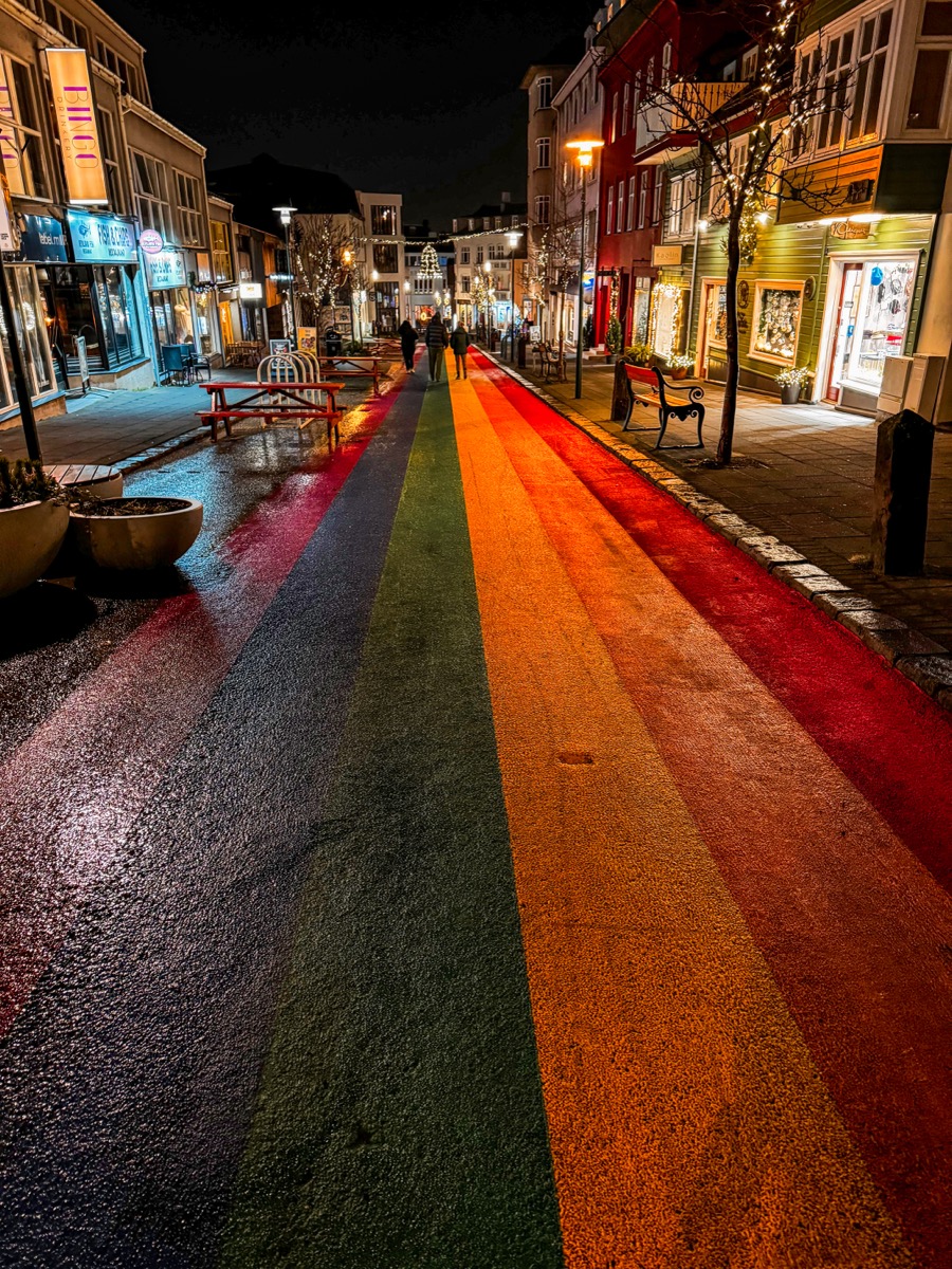 Rainbow Street Reykjavik