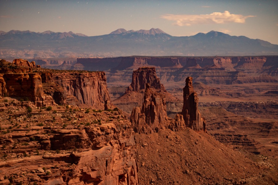 Washer Woman at Mesa Arch