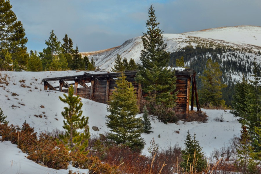 Independence Pass abandoned mine
