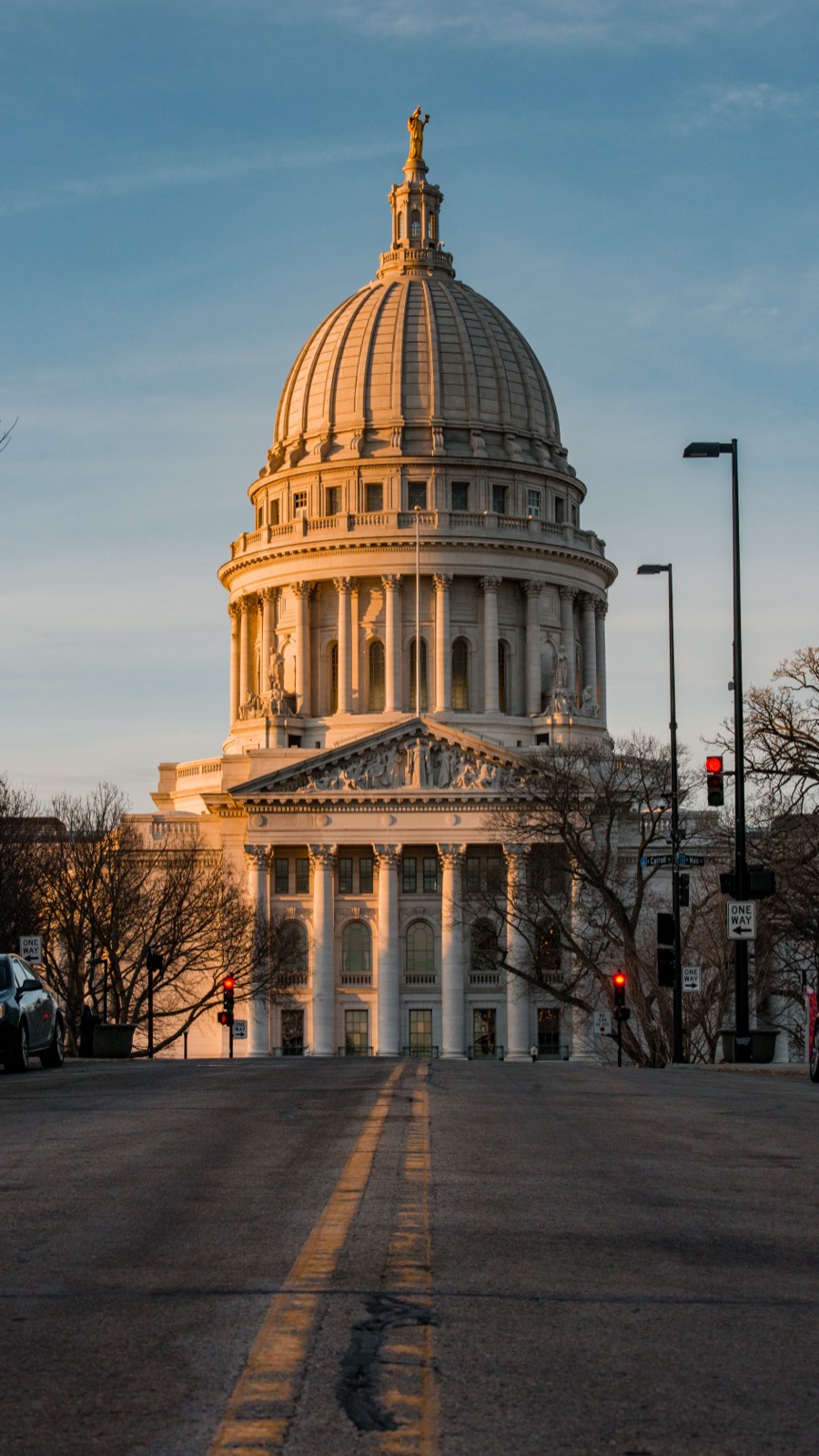 Madison Capital at Sunset