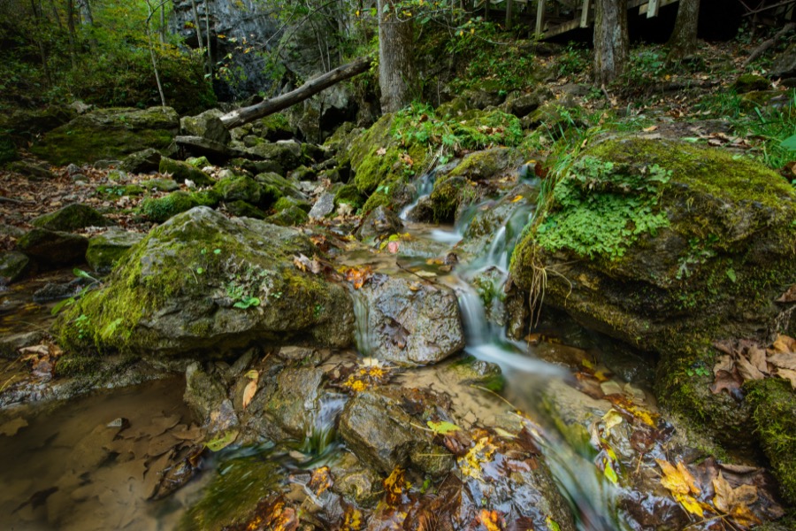 Creek in Maquoketa Caves State Park