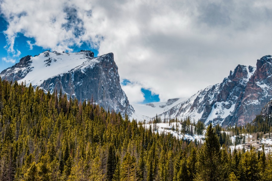Hallett Peak Rocky Mountain National Park
