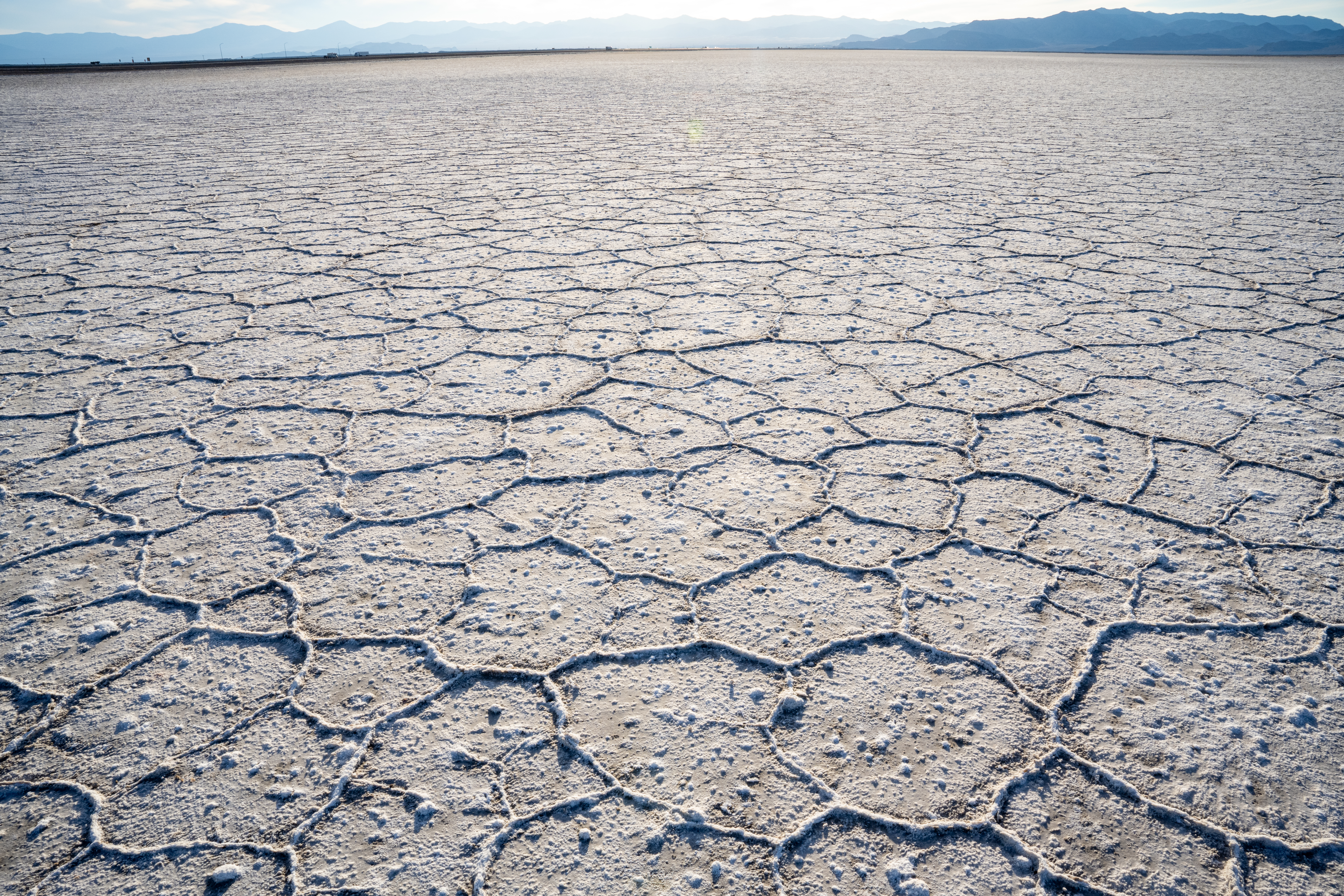 Wide Angle Bonneville Salt Flats 5539
