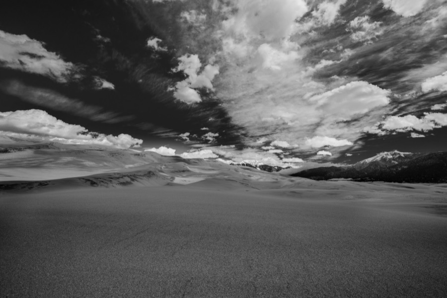 Sand Dunes B&W