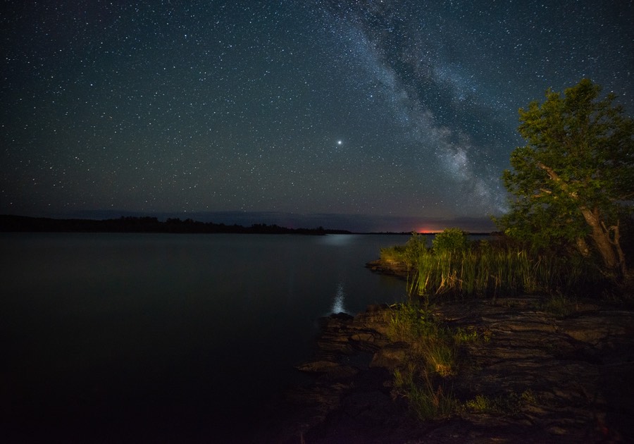 Milky Way Over Voyageurs National Park