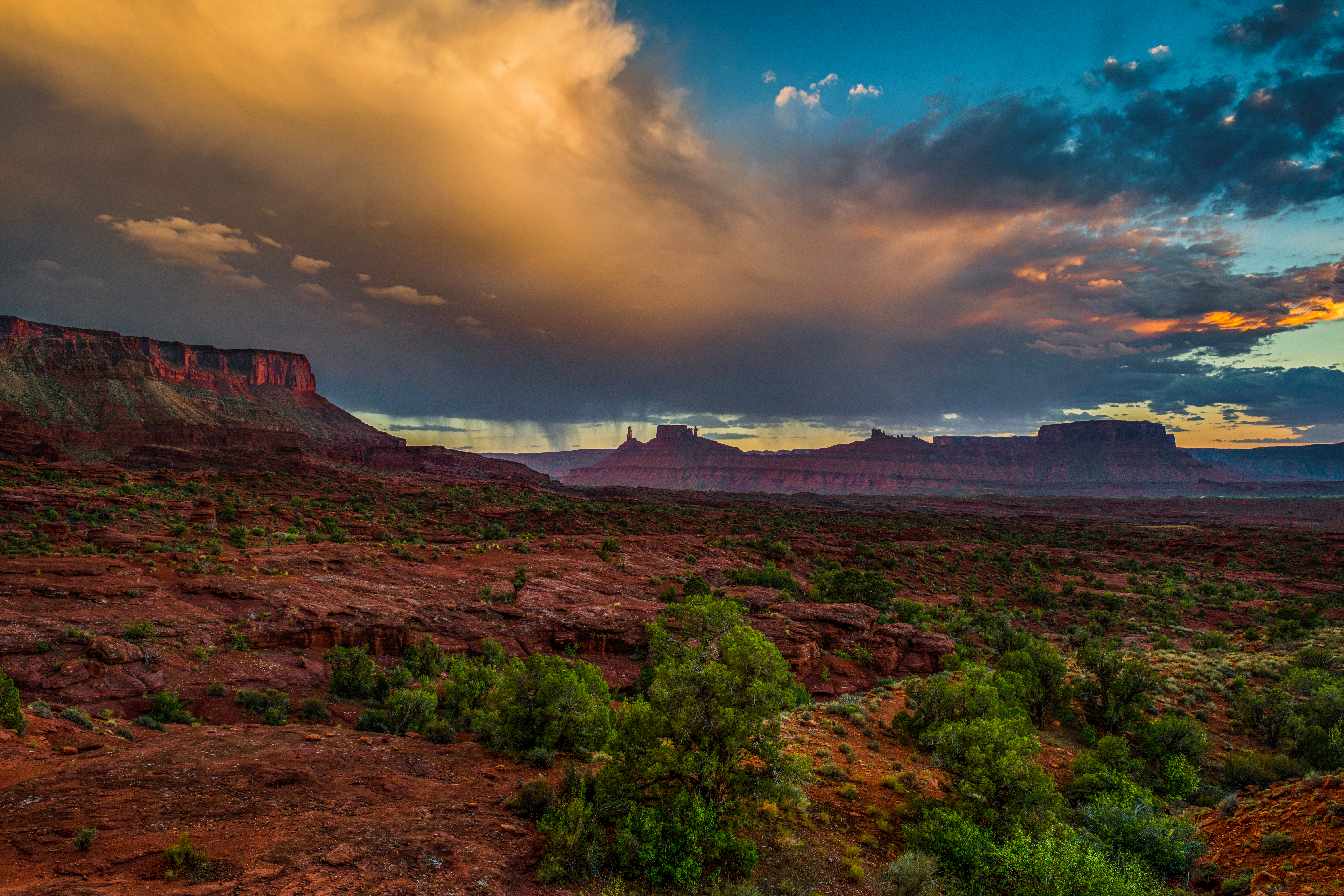 Parriott Mesa Rain Showers