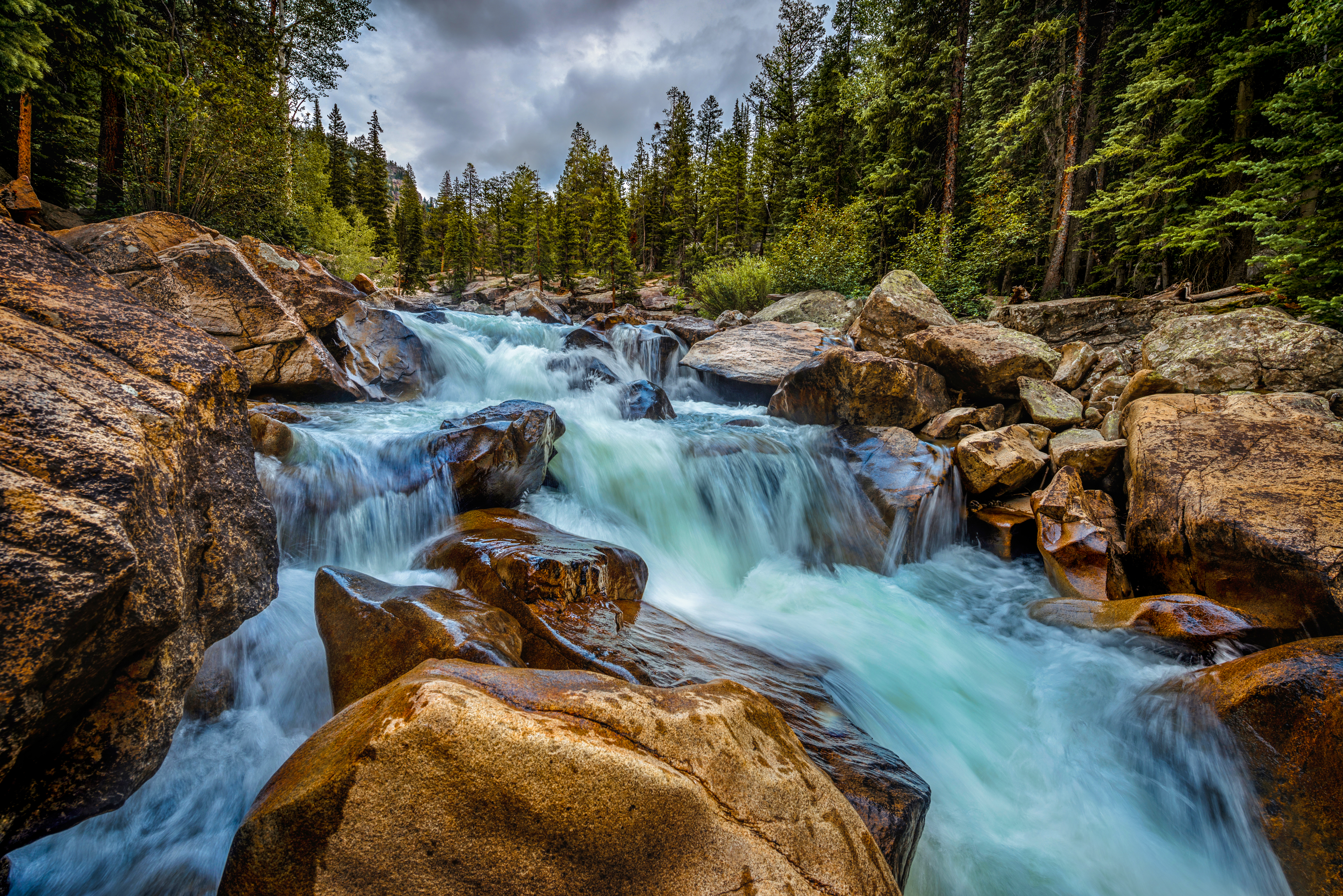 Rushing Roaring Fork River