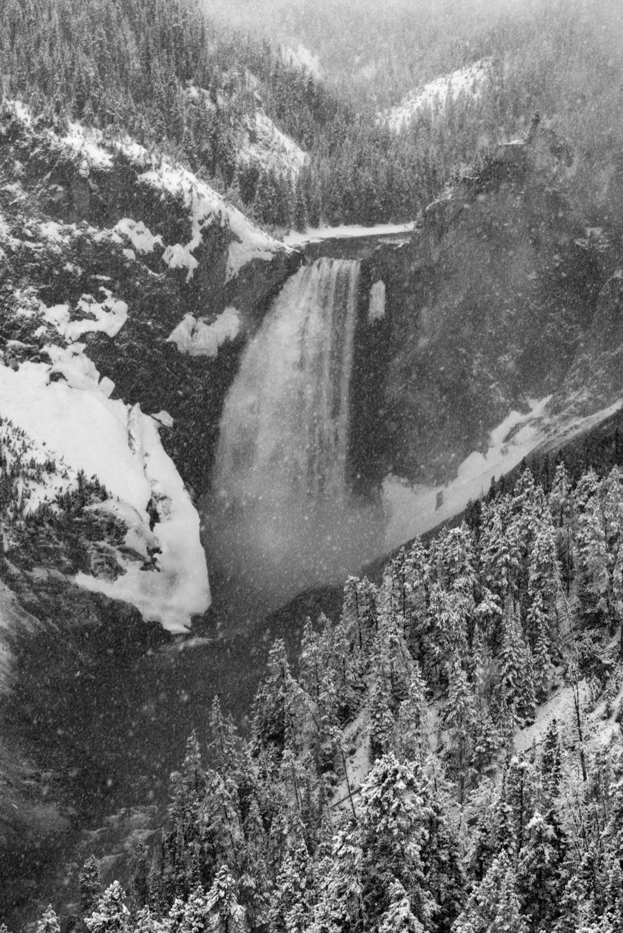 Upper Falls Yellowstone National Park
