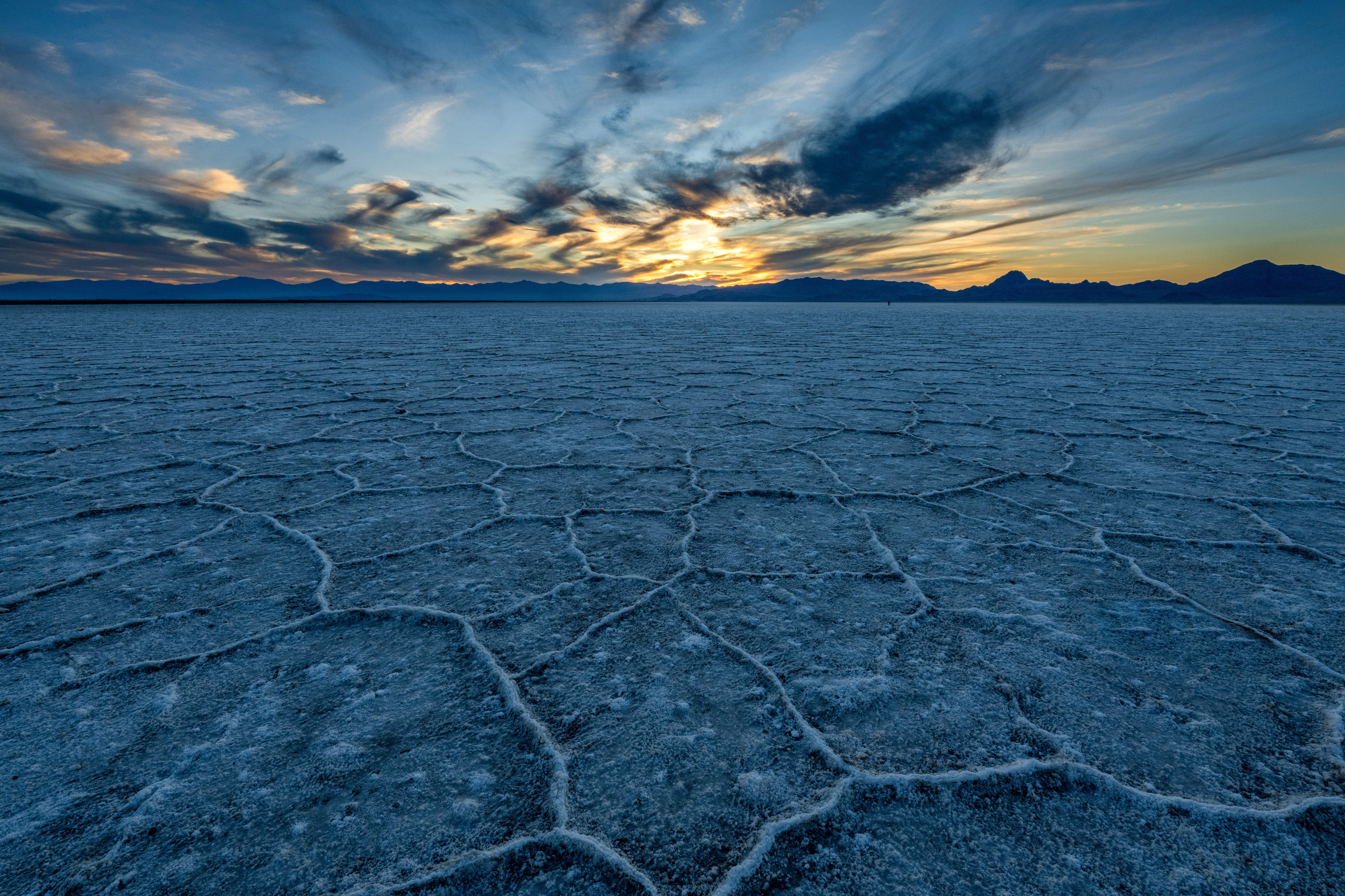 Bonneville Salt Flats Sunset 5607