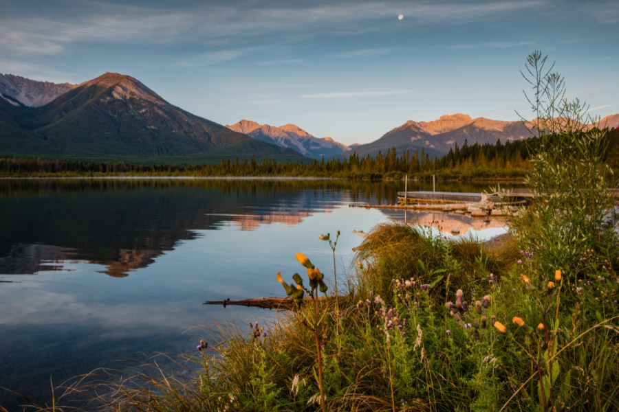 Vermilion Lakes Dock