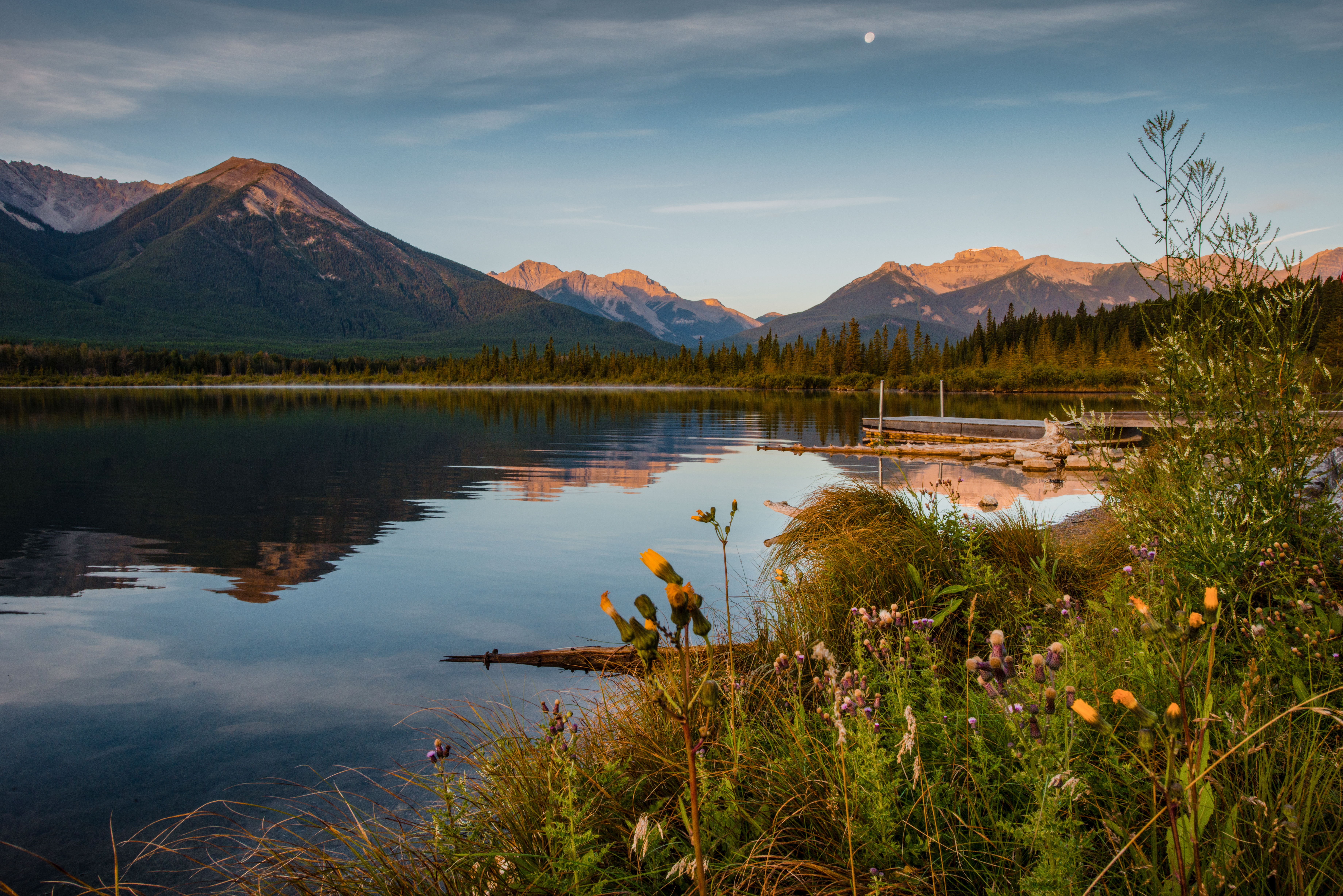 Vermilion Lakes Dock