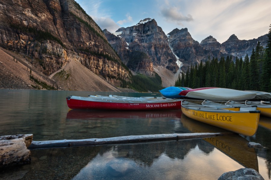 Moraine Lake Canoes