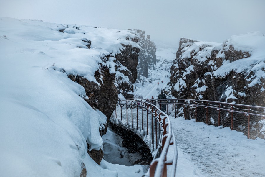 Þingvellir National Park Tectonic Plates trench