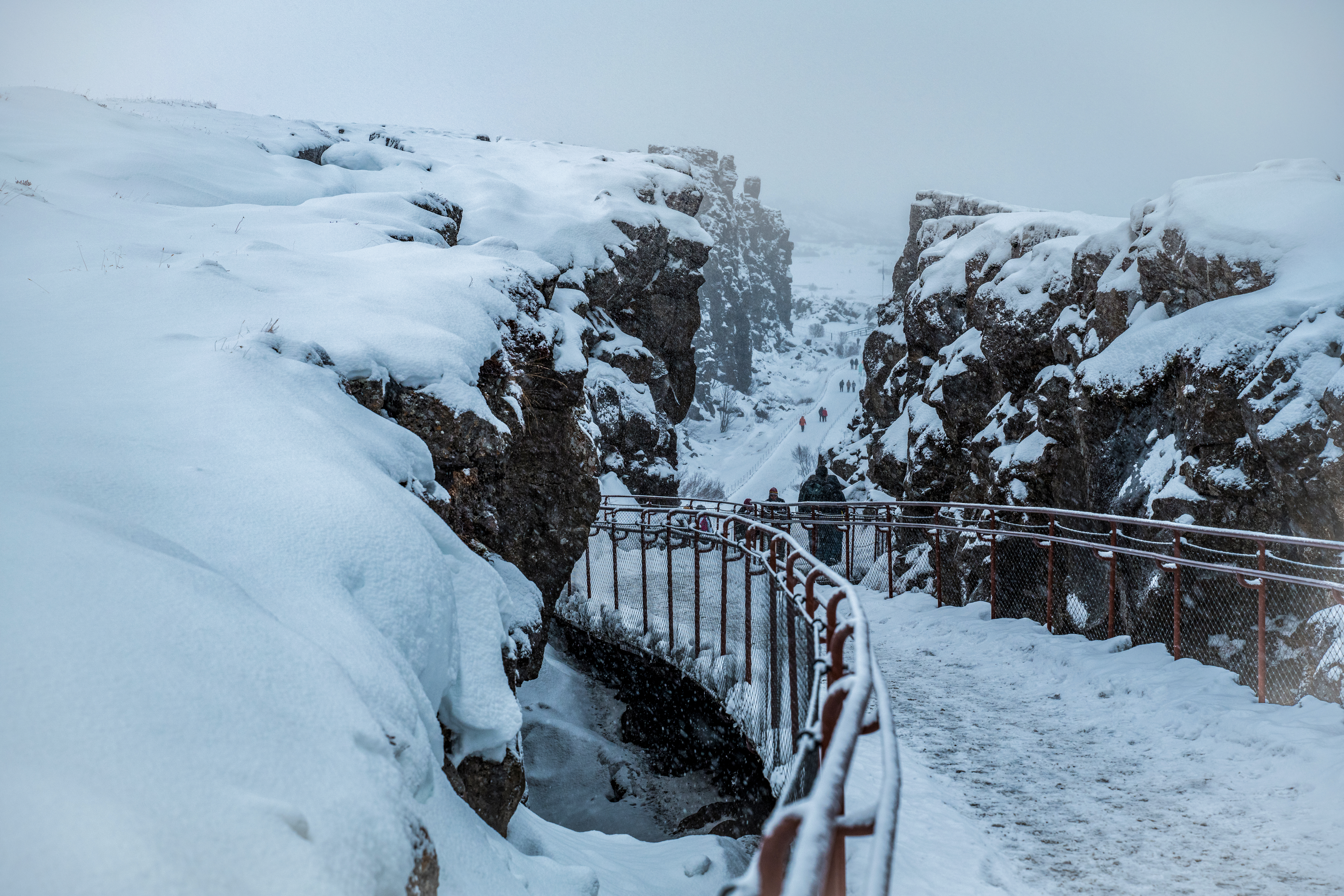 Þingvellir National Park Tectonic Plates trench