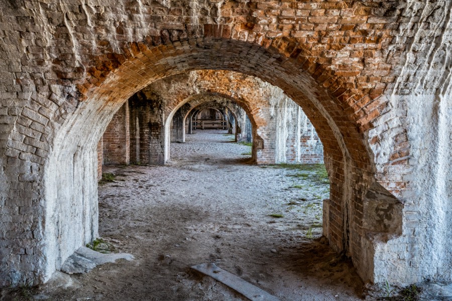 Fort Pickens Storage Rooms