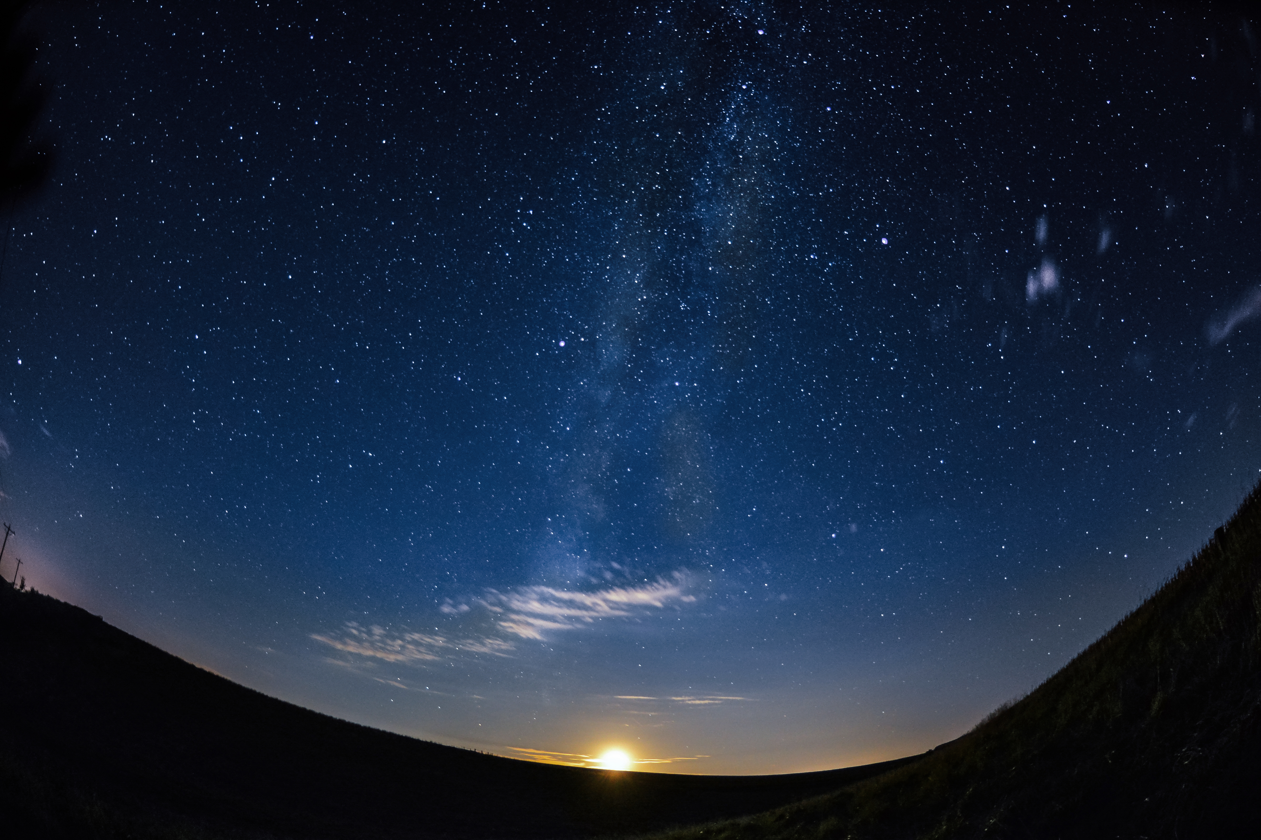 HWY 63 Night Sky