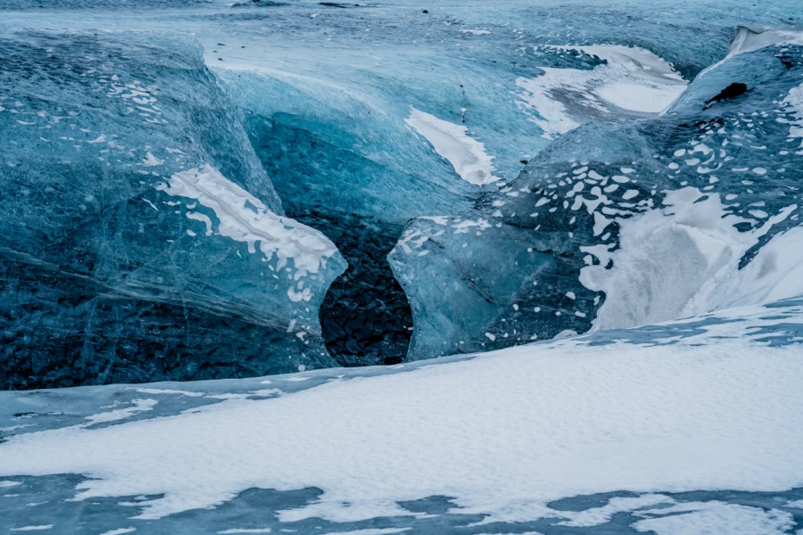 Blue Ice Vatnajökull Glacier