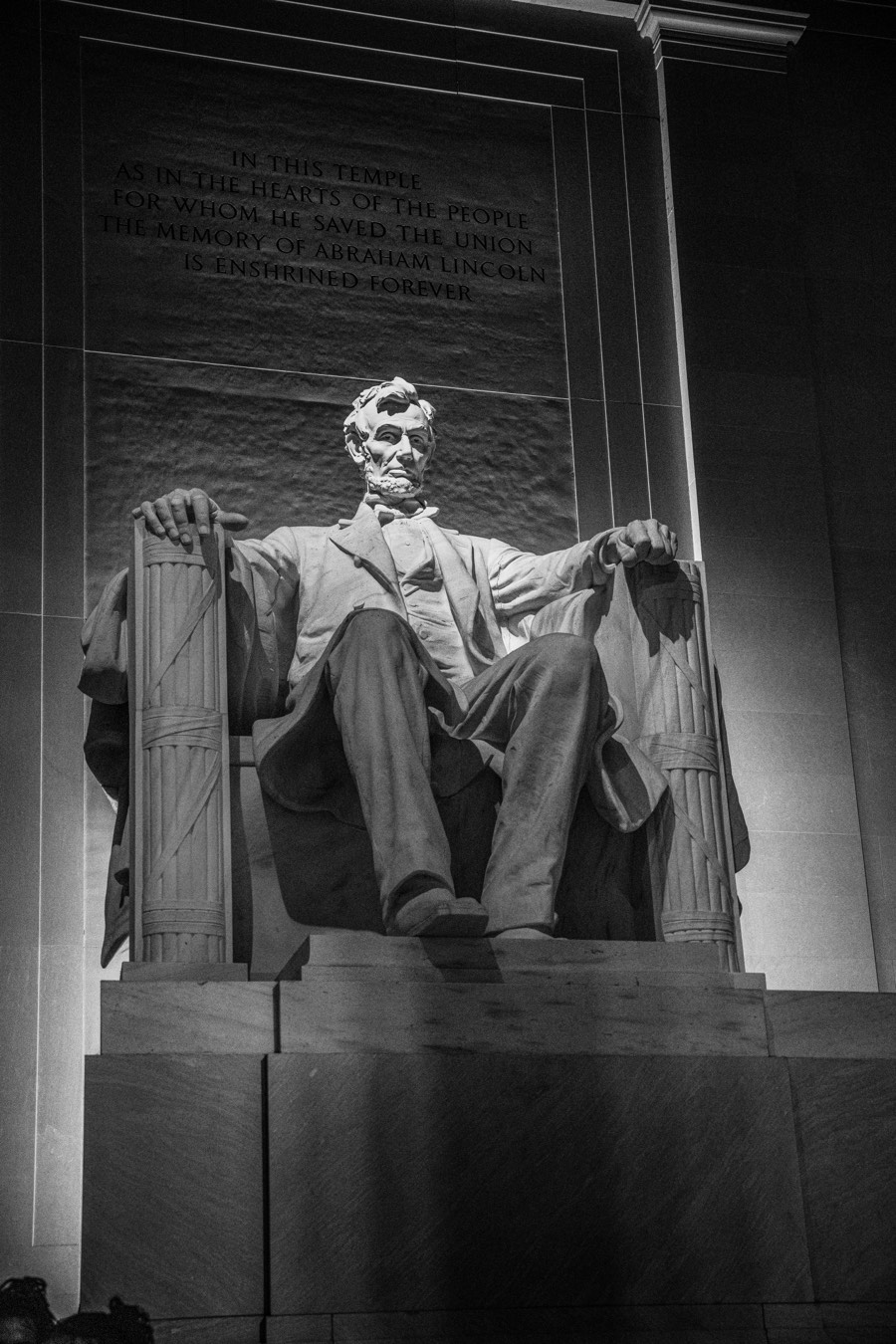 Lincoln B&W