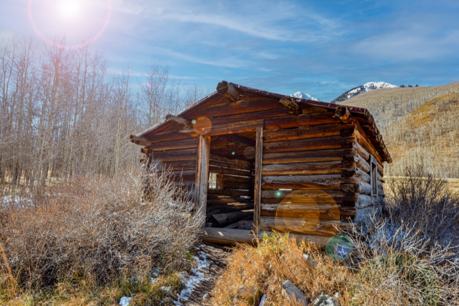 Ashcroft Ghost Town Cabin