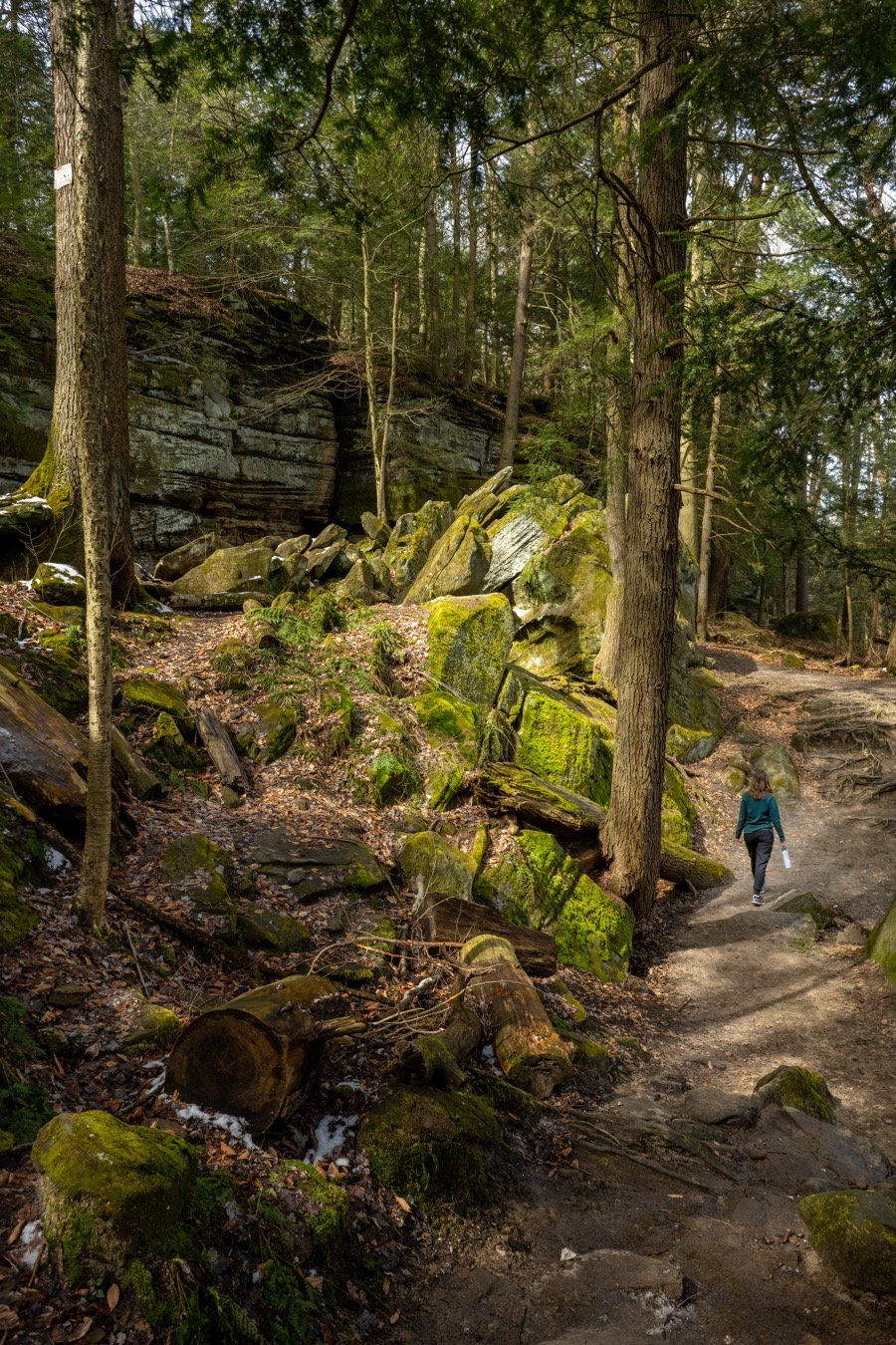 Female Hiker Cuyahoga Valley National Park