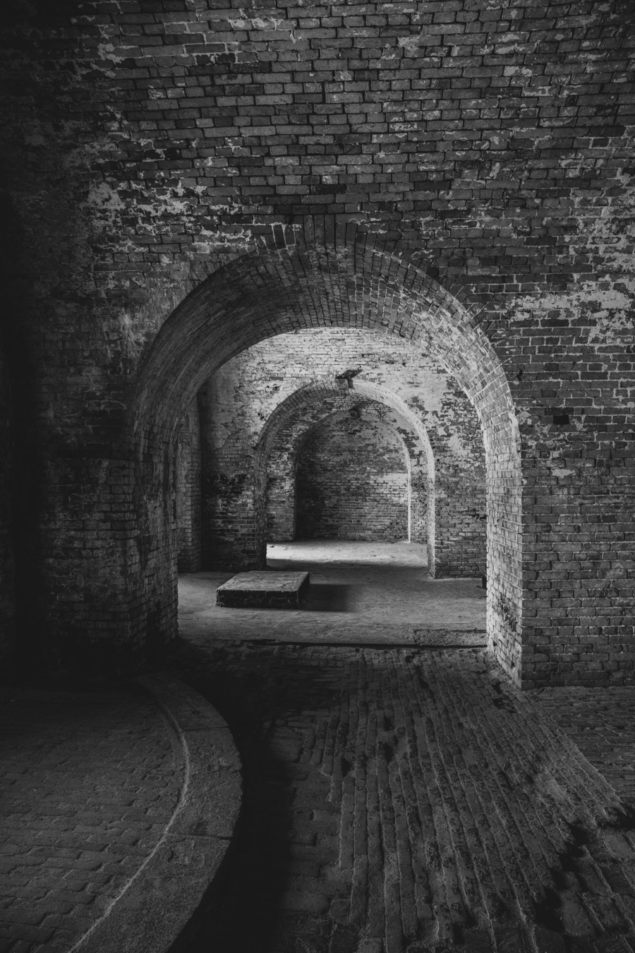 Fort Pickens B&W