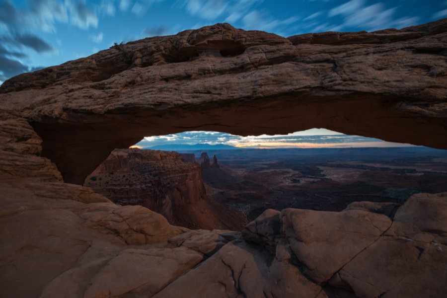 Mesa Arch Before Sunrise