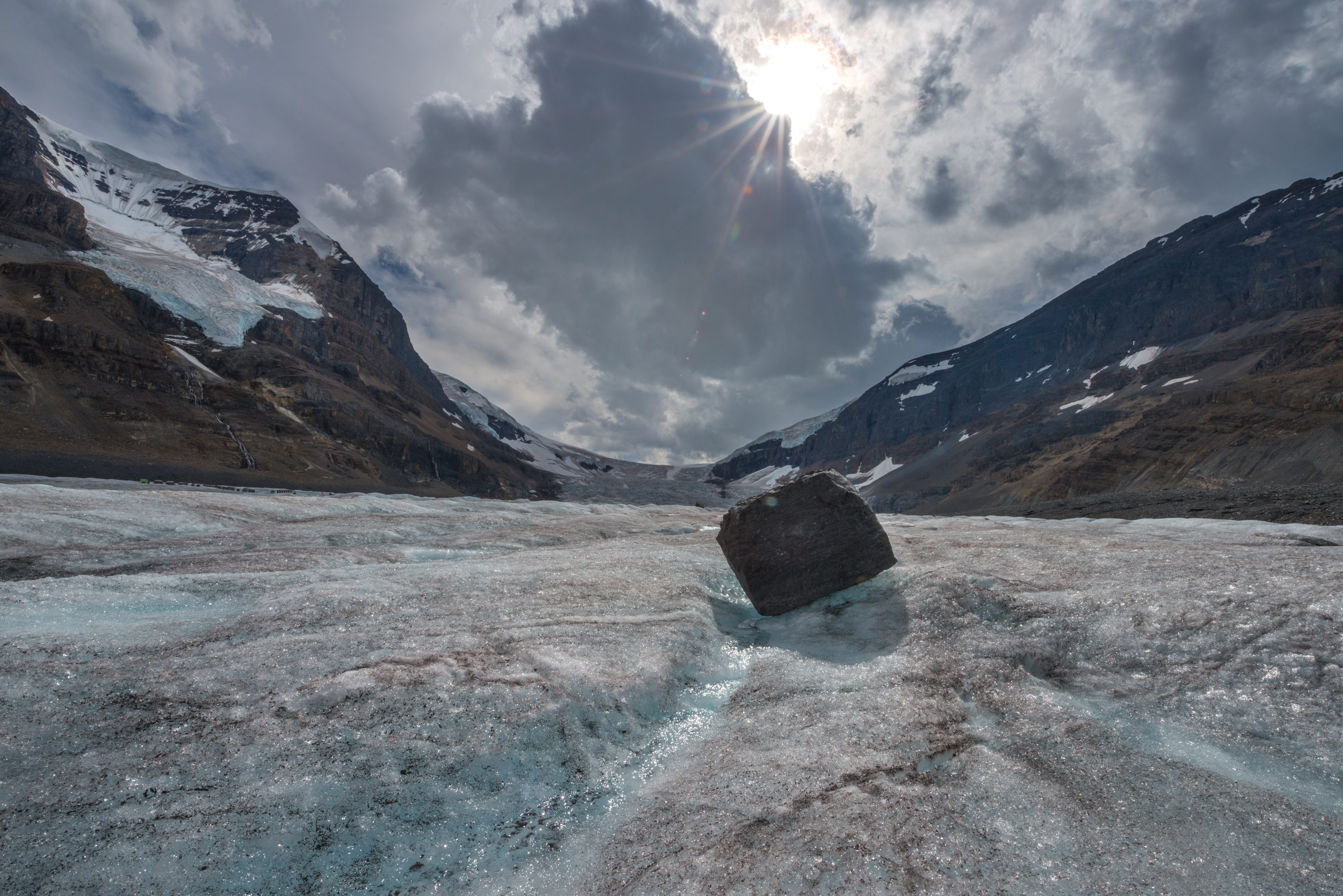 Rock on Glacier